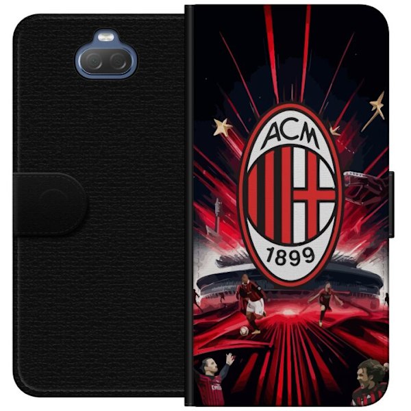 Sony Xperia 10 Lommeboketui AC Milan