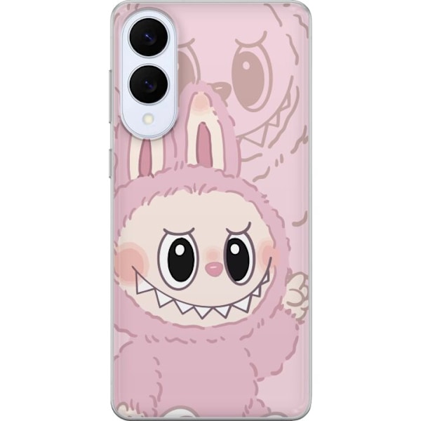 Samsung Galaxy S25 Edge Gennemsigtig cover Labubu Floral Freak