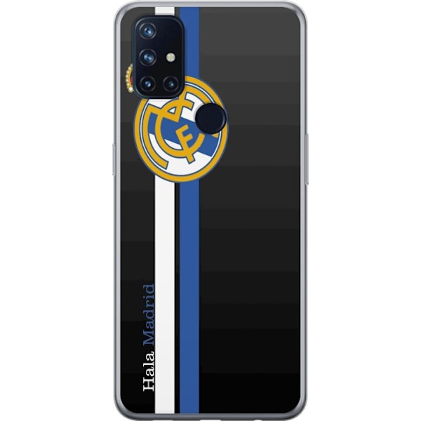 OnePlus Nord N10 5G Genomskinligt Skal Real Madrid