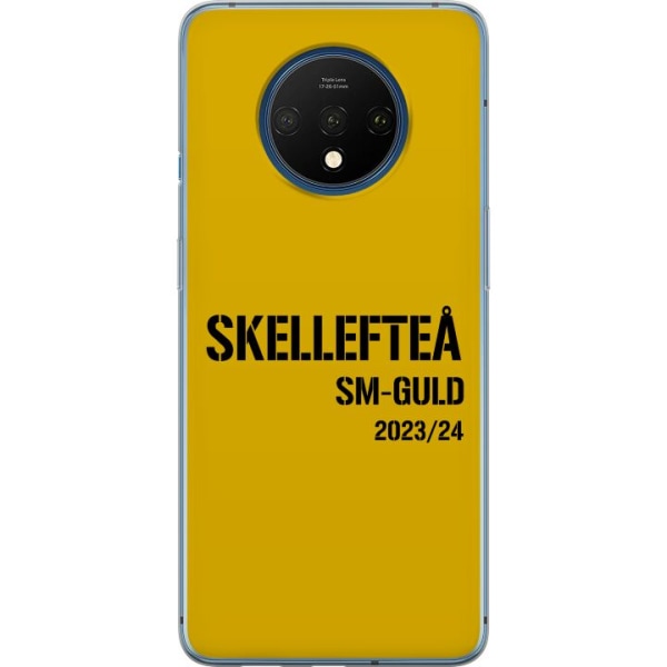 OnePlus 7T Gennemsigtig cover Skellefteå SM GULD