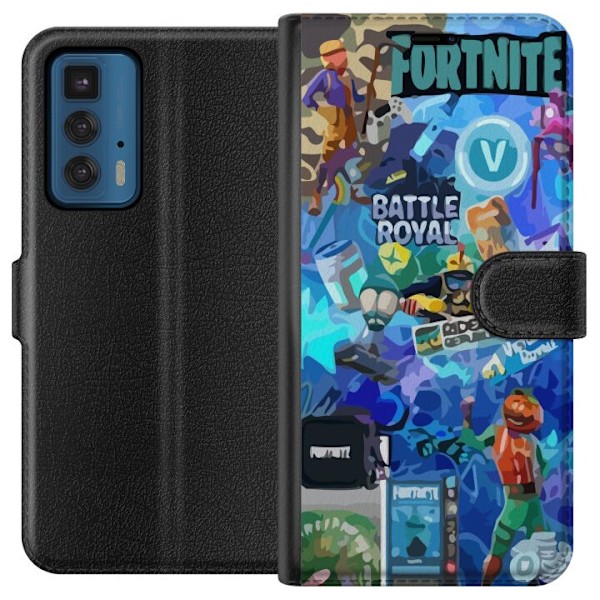 Motorola Edge 20 Pro Lompakkokotelo Fortnite