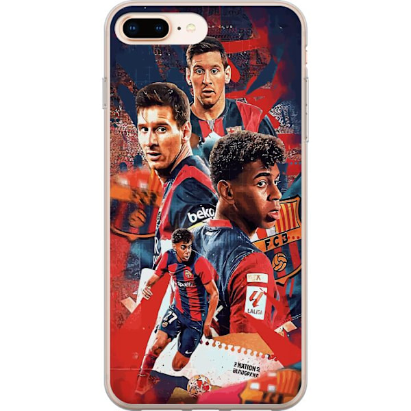 Apple iPhone 7 Plus Läpinäkyvä kuori Yamal Lamine x Messi
