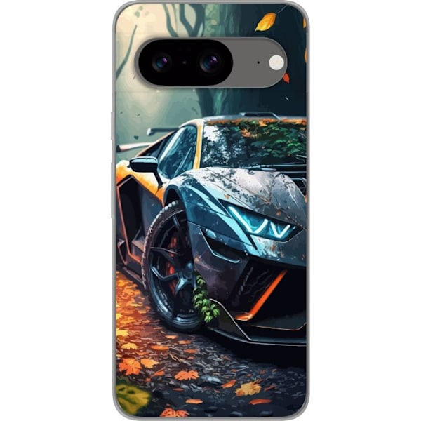 Google Pixel 8 Läpinäkyvä kuori Lambo