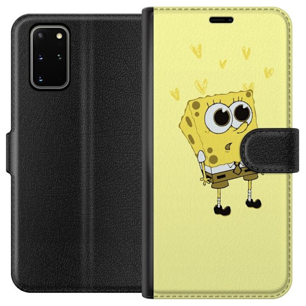 Samsung Galaxy S20+ Tegnebogsetui SvampeBob Firkant