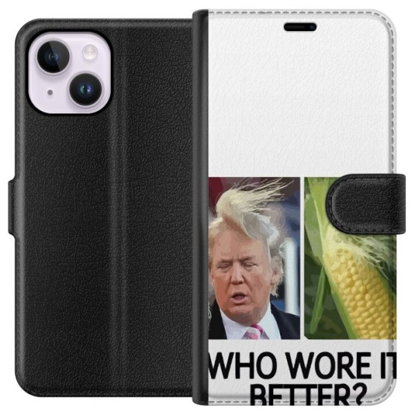 Apple iPhone 14 Plus Lompakkokotelo Trump