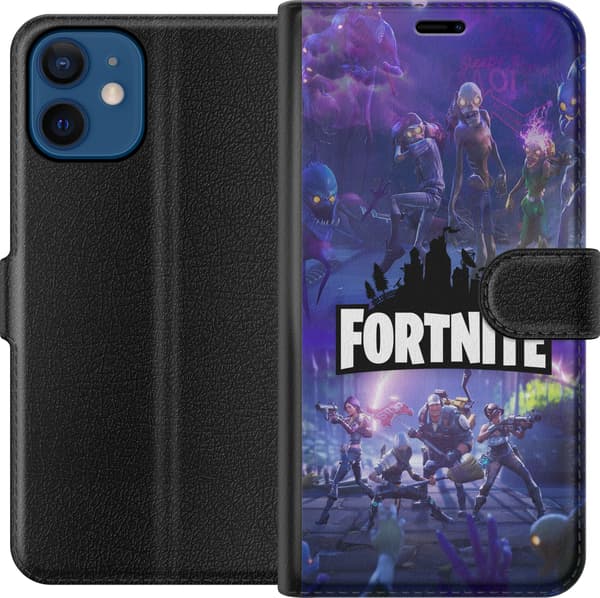 Kompatibelt Lommeboketui til Apple iPhone 12 Fortnite