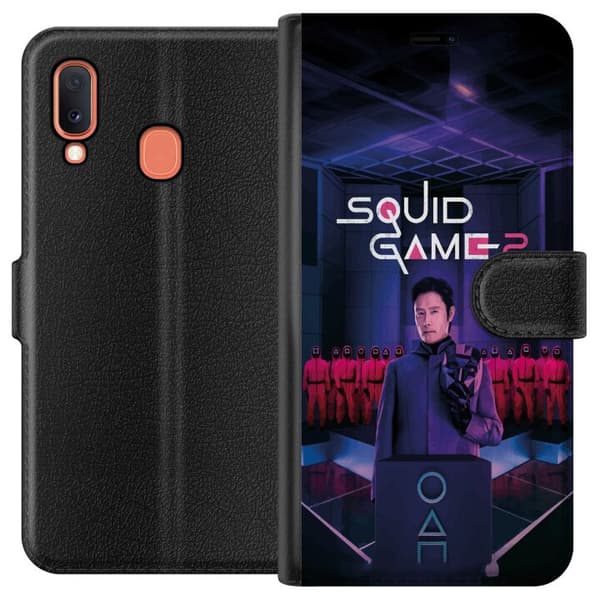 Kompatibelt Plånboksfodral till Samsung Galaxy A20e Squid Game 2 -  Ledaren