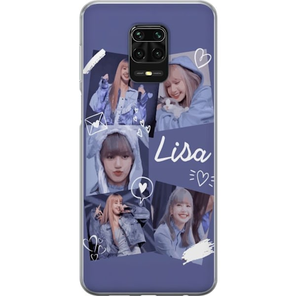 Xiaomi Redmi Note 9S Gennemsigtig cover Lisa Blackpink – Aes