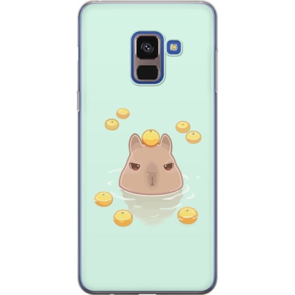 Samsung Galaxy A8 (2018) Gennemsigtig cover Capybara