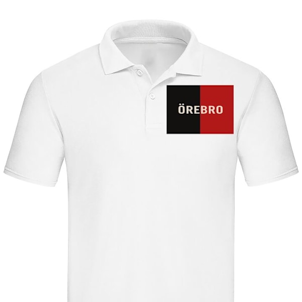 Poloshirt til Voksen | Elegant Poloshirt Örebro - Ishockey Hvid Lille