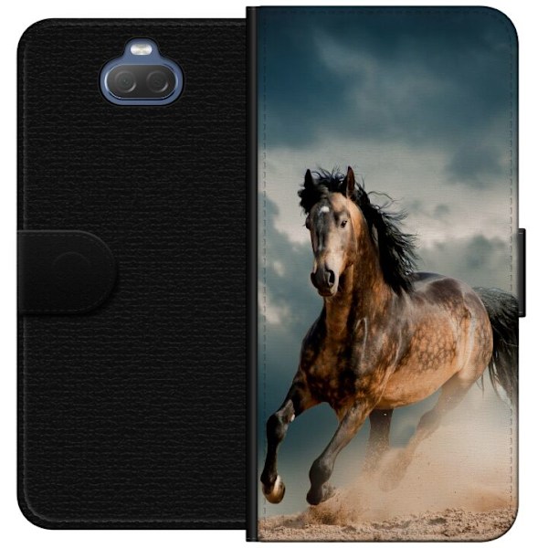 Sony Xperia 10 Lompakkokotelo Hevonen