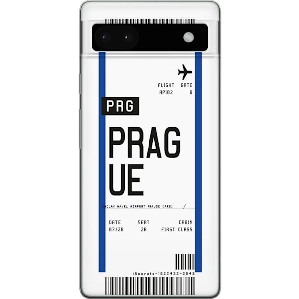 Google Pixel 6a Gjennomsiktig deksel Praha