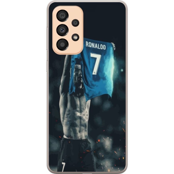 Samsung Galaxy A33 5G Gennemsigtig cover Cristiano Ronaldo