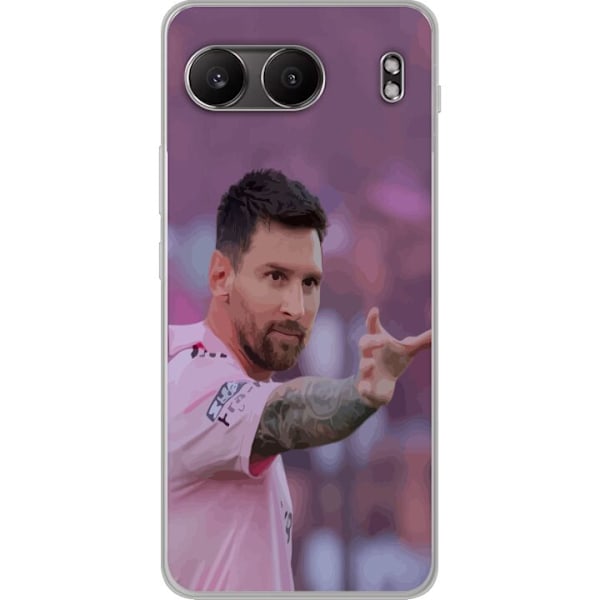 OnePlus Nord 4 Gennemsigtig cover Messi