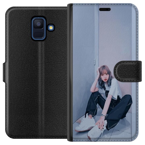 Samsung Galaxy A6 (2018) Plånboksfodral Lisa from Blackpink – K-pop Style Icon
