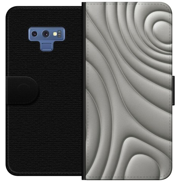 Samsung Galaxy Note9 Lompakkokotelo Hopea-aallot