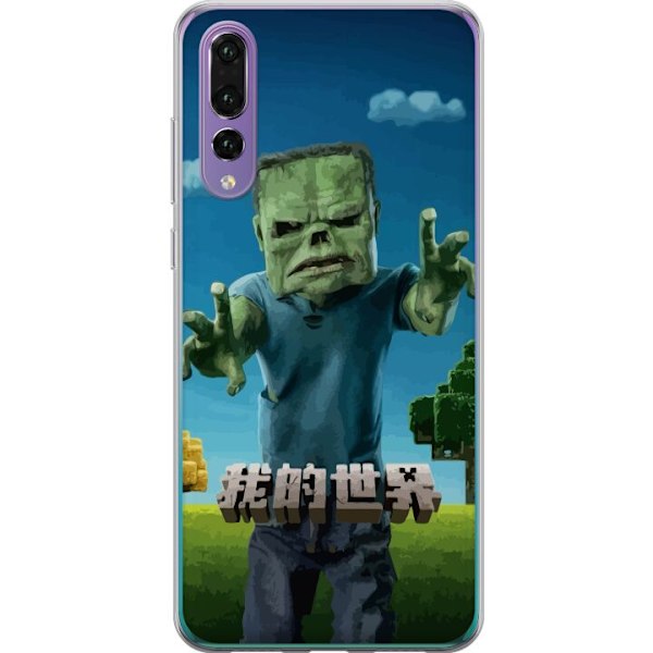 Huawei P20 Pro Genomskinligt Skal A Minecraft Movie