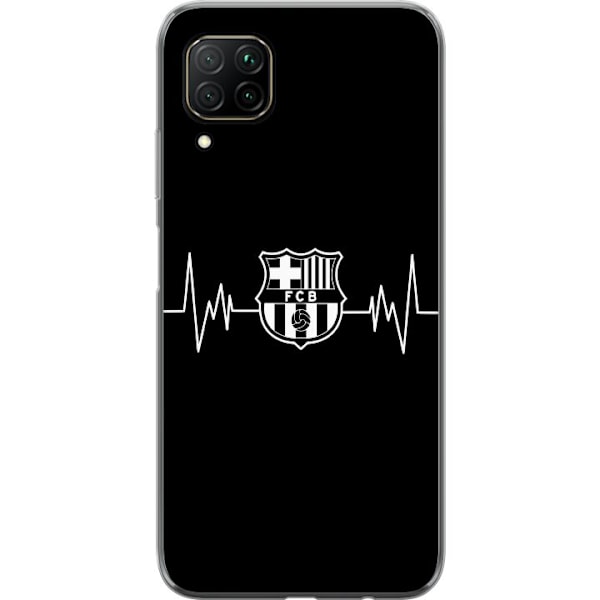 Huawei P40 lite Gennemsigtig cover FC Barcelona