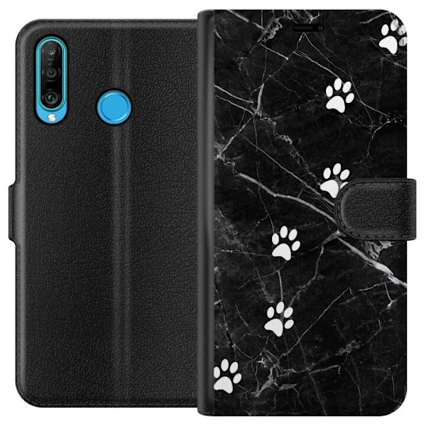 Huawei P30 lite Tegnebogsetui tasker