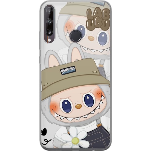 Huawei P40 lite E Läpinäkyvä kuori Labubu Minimal Mood - Yksinkertainen ja tyylikäs hirviösuunnittelu