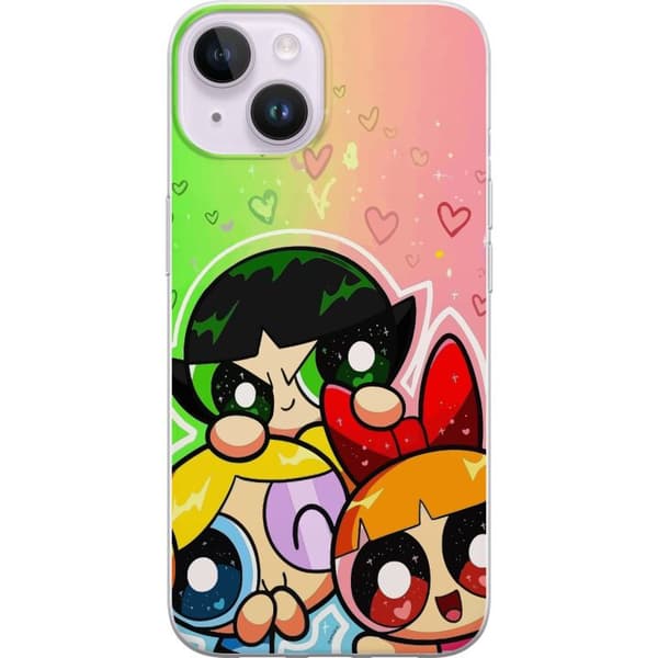 Kompatibelt Mobildeksel til Apple iPhone 14 Powerpuffjentene Cartoon Network