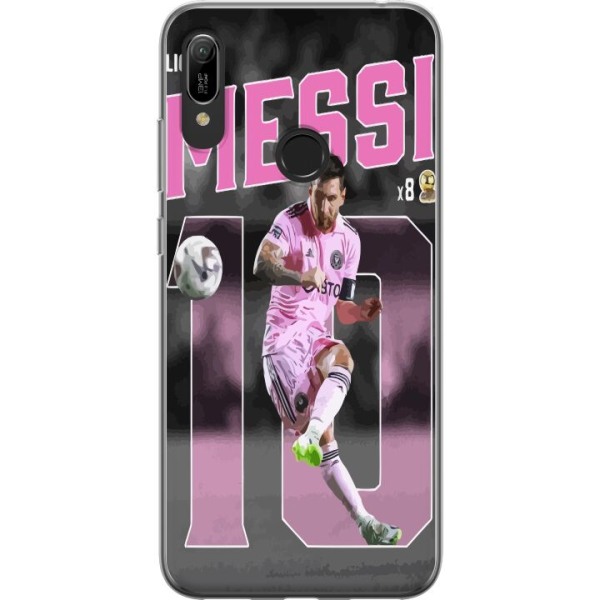 Huawei Y6 (2019) Gennemsigtig cover Lionel Messi