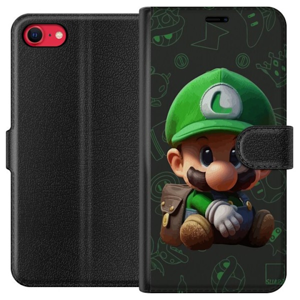 Apple iPhone 16e Lommeboketui Baby Luigi