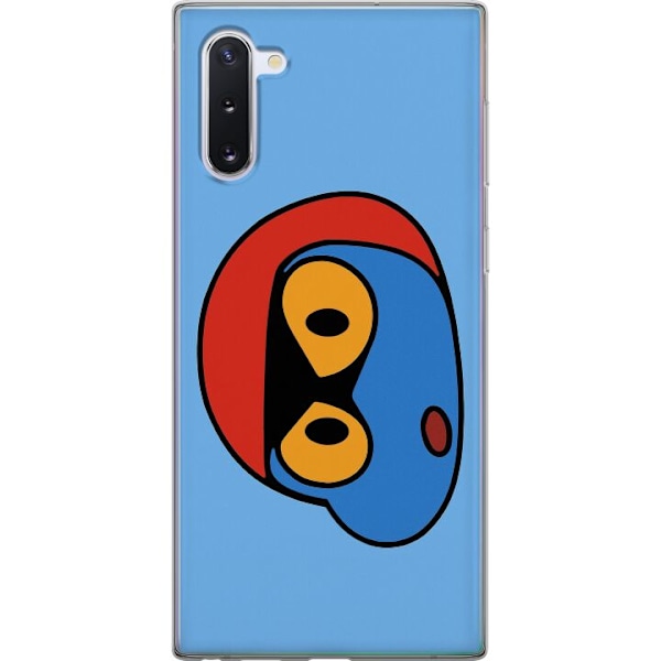 Samsung Galaxy Note10 Läpinäkyvä kuori Bold Bot Head