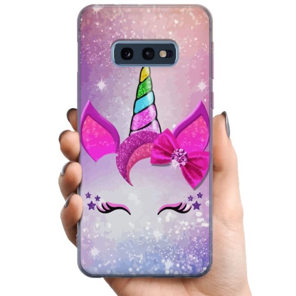Samsung Galaxy S10e TPU Mobilcover Unicorn