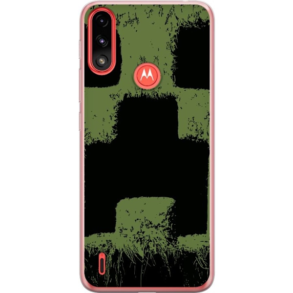 Motorola Moto E7 Power Gennemsigtig cover A Minecraft Movie