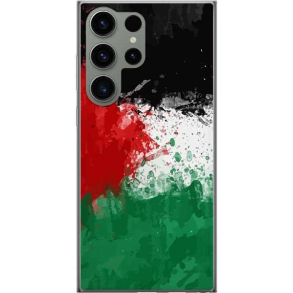 Samsung Galaxy S23 Ultra Läpinäkyvä kuori Palestiina