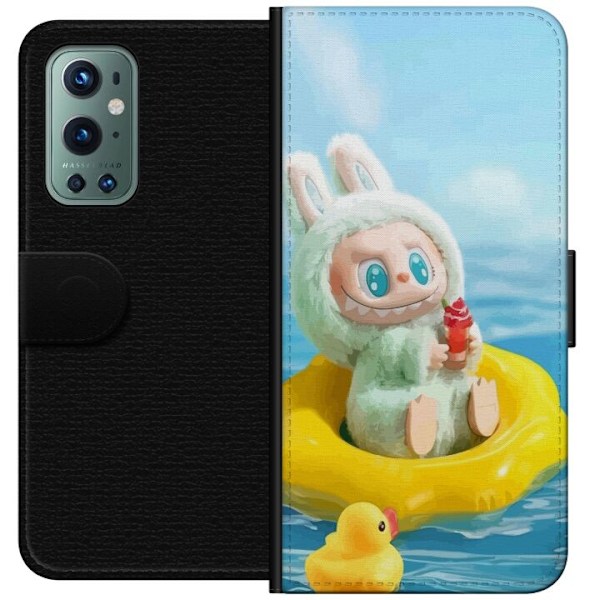 OnePlus 9 Pro Lompakkokotelo Labubu Macaron-sarja