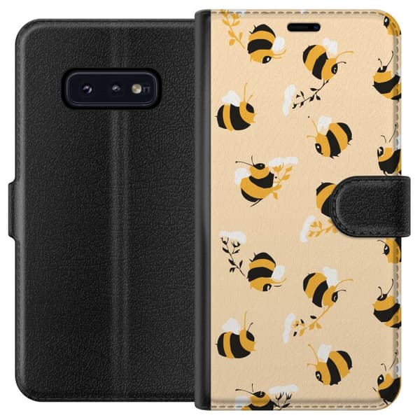 Kompatibel Tegnebogsetui til Samsung Galaxy S10e Humlebier