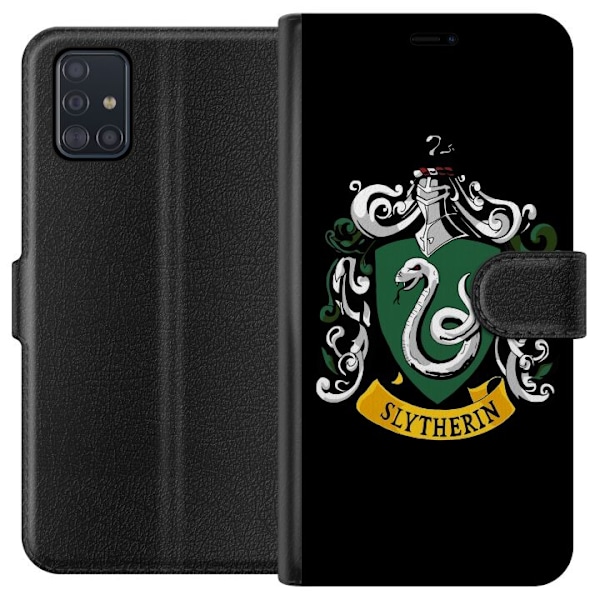 Samsung Galaxy A51 Lompakkokotelo Harry Potter - Slytherin