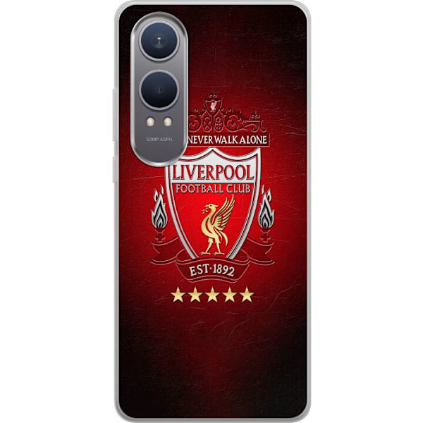 OnePlus Nord CE4 Lite Gennemsigtig cover YNWA Liverpool