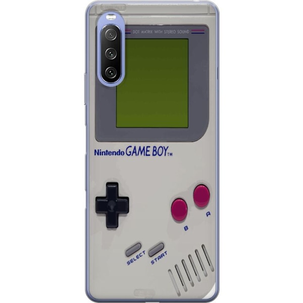 Sony Xperia 10 III Genomskinligt Skal Game Boy