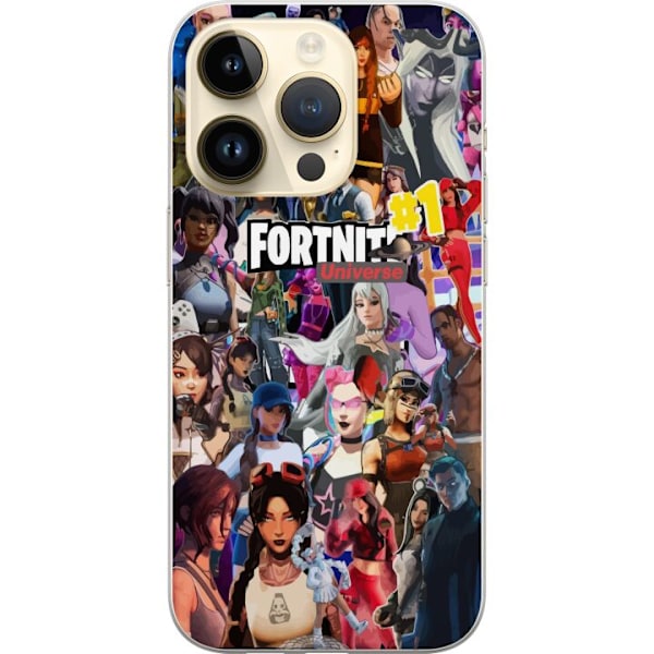 Apple iPhone 15 Pro Gjennomsiktig deksel Fortnite