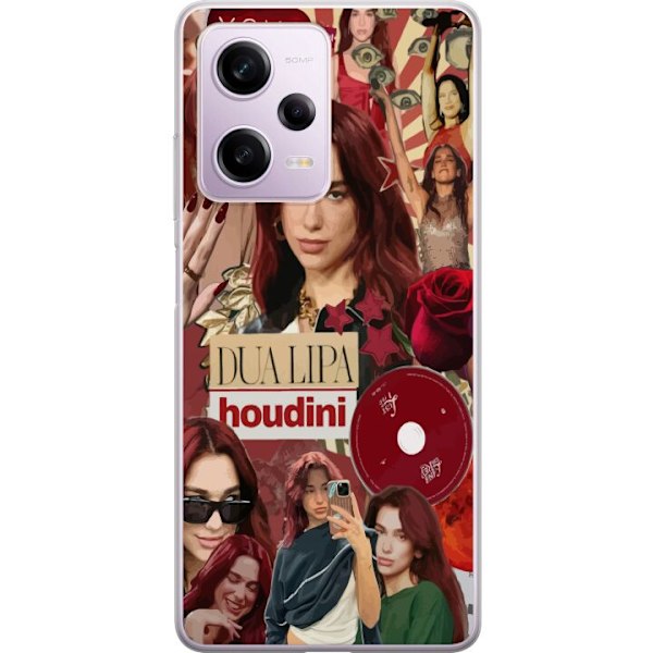 Xiaomi Redmi Note 12 Pro Läpinäkyvä kuori Dua Lipa – Fash