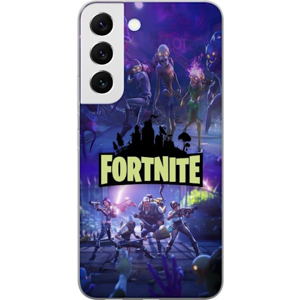 Samsung Galaxy S22 5G Läpinäkyvä kuori Fortnite