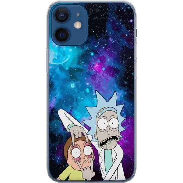Kompatibelt Mobilskal till Apple iPhone 12 Rick and Morty