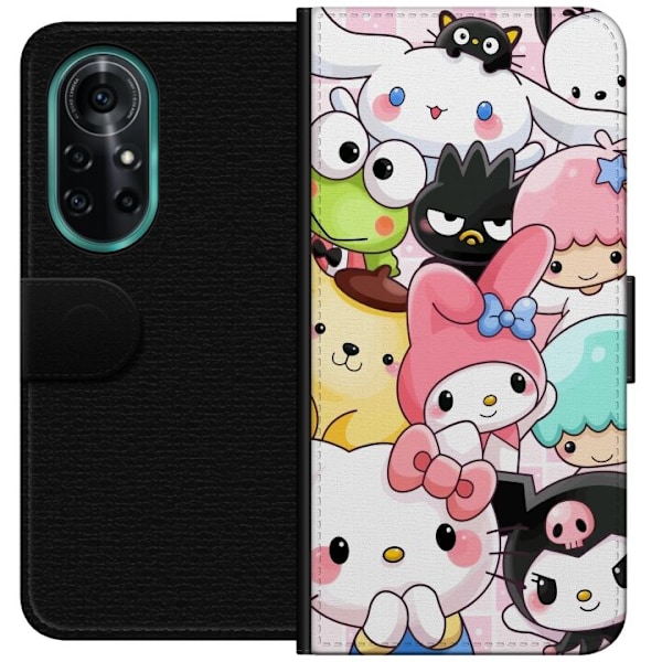 Huawei nova 8 Pro Plånboksfodral Kawaii Sanrio Crew