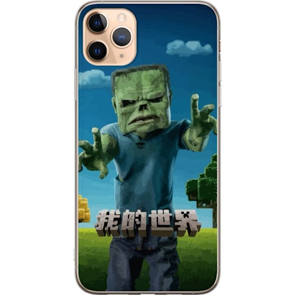 Apple iPhone 11 Pro Max Läpinäkyvä kuori A Minecraft Movie