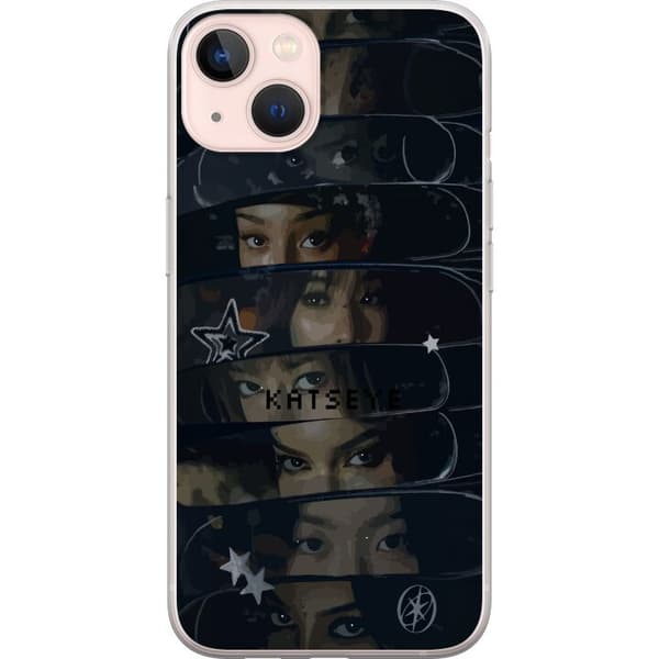 Kompatibel Mobilcover til Apple iPhone 13 mini KATSEYE sort