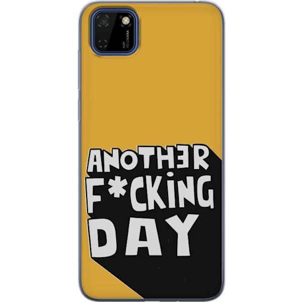 Huawei Y5p Läpinäkyvä kuori Another Day Tekstimotiivi Huumori Katumuoti Graafinen Rohkea Tyyli Suosittu Elämäntapa Kaupunkimuoti Design