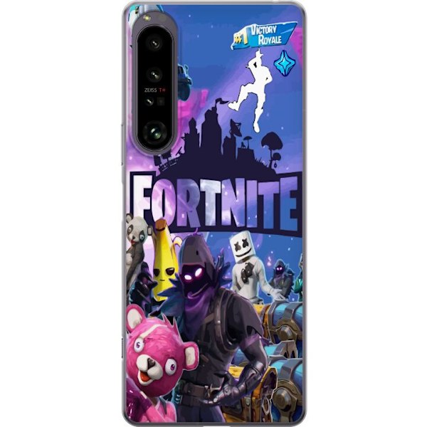 Sony Xperia 1 IV Genomskinligt Skal Fortnite