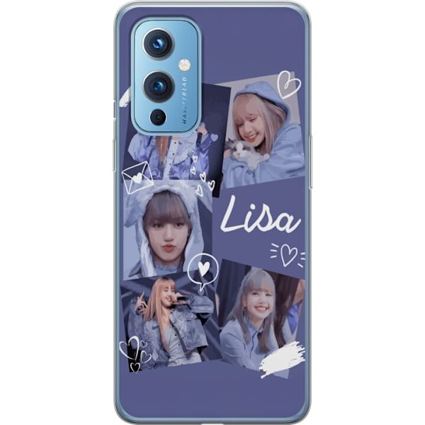 OnePlus 9 Genomskinligt Skal Lisa Blackpink – Aesthetic K-pop Queen
