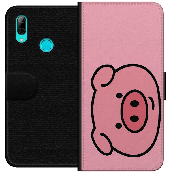 Huawei P smart 2019 Tegnebogsetui Kawaii Piggy