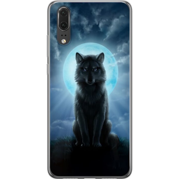 Huawei P20 Gennemsigtig cover Ulv