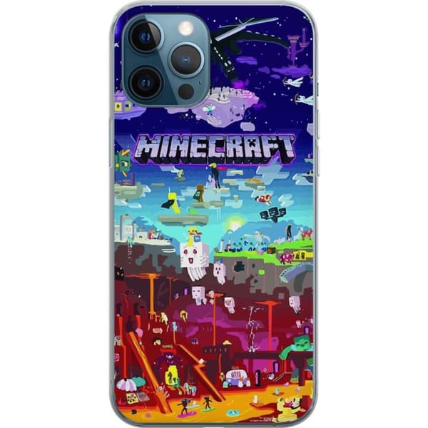 Kompatibel Mobilcover til Apple iPhone 12 Pro Minecraft