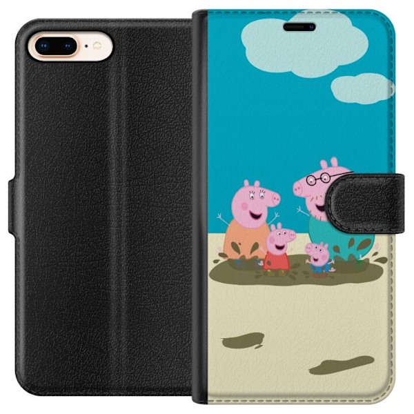 Apple iPhone 7 Plus Lommeboketui Greta Gris Familien Georg Ler